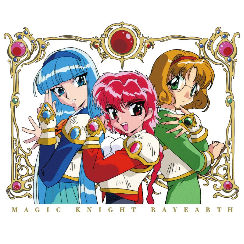 (Goods - Shirt) Magic Knight Rayearth Sweatshirt Hikaru & Umi & Fuu