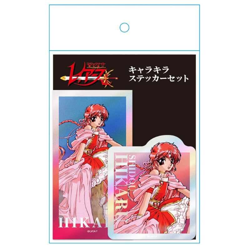 (Goods - Sticker) Magic Knight Rayearth Charakira Sticker Set Hikaru Shidou Vol. 1