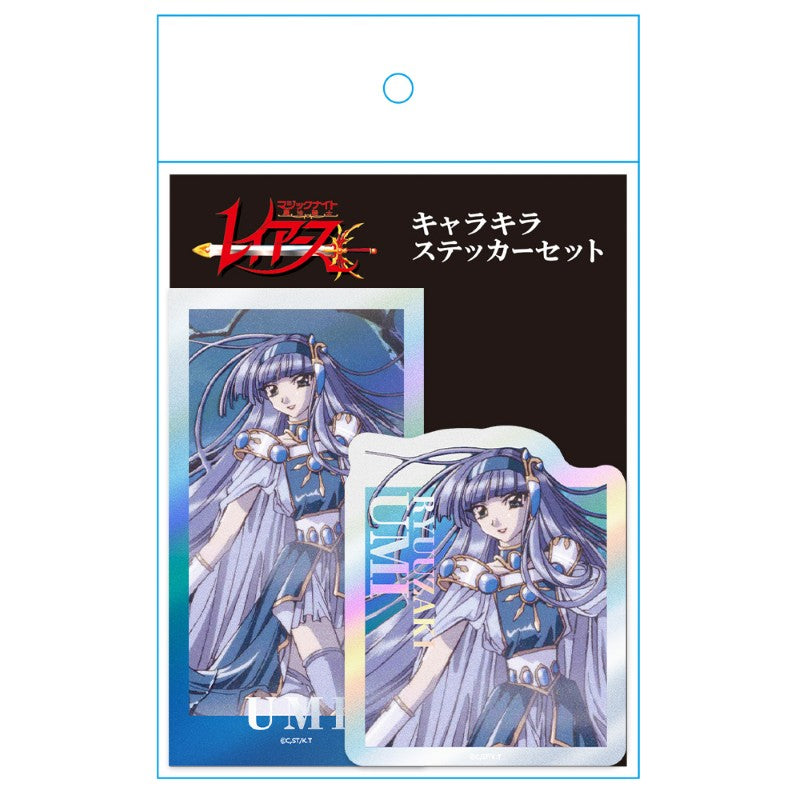 (Goods - Sticker) Magic Knight Rayearth Charakira Sticker Set Umi Ryuuzaki Vol. 1