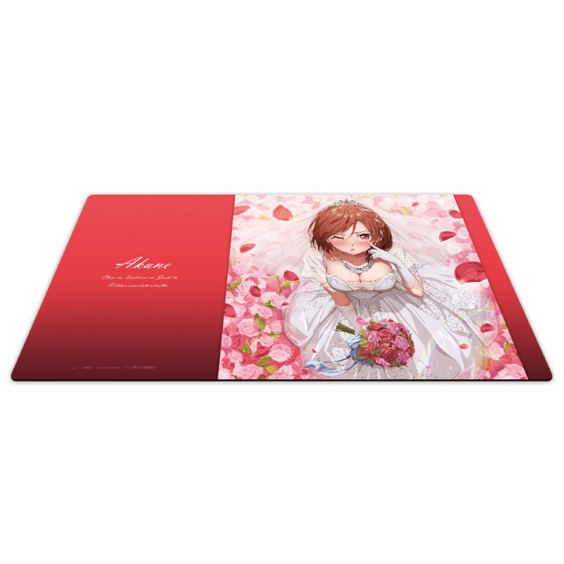 (Goods - Mat) I Got Married to the Girl I Hate Most in Class Character Rubber Mat Akane (Wedding Dress ver.)