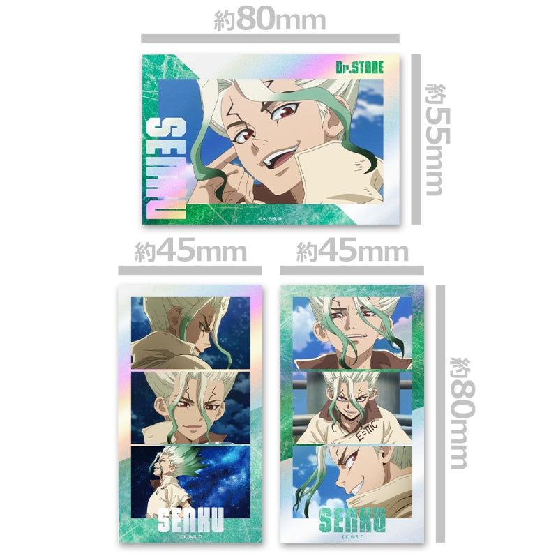 (Goods - Sticker) Dr. STONE Thumbnail Kira Sticker Set Senku Ishigami