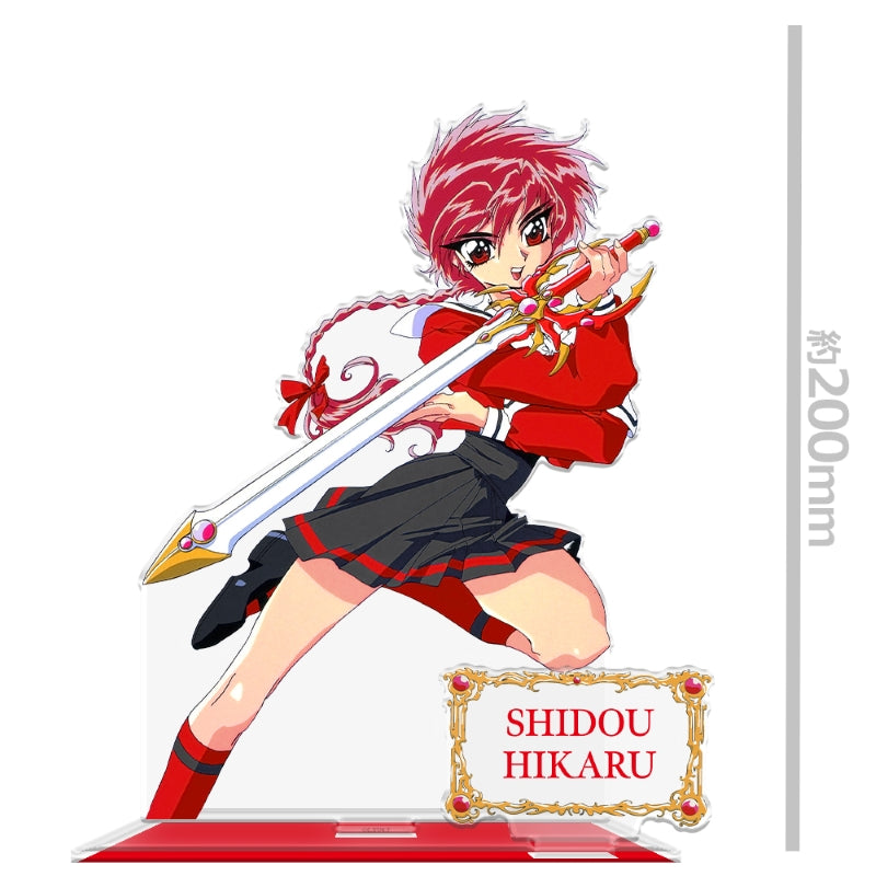 (Goods - Acrylic Stand) TV Anime - Magic Knight Rayearth BIG Acrylic Chara Stand Hikaru Shidou