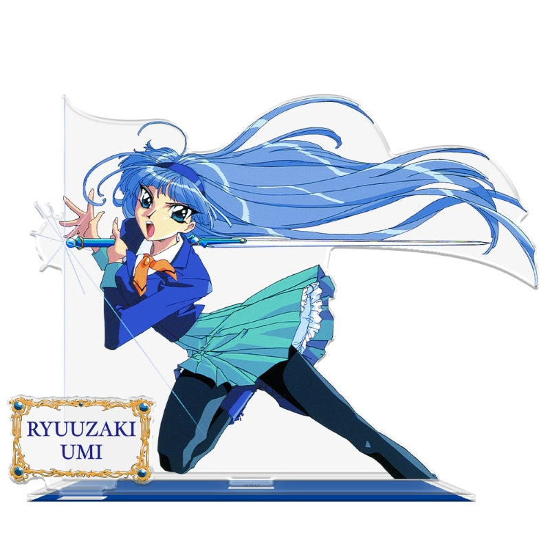 (Goods - Acrylic Stand) TV Anime - Magic Knight Rayearth BIG Acrylic Chara Stand Umi Ryuuzaki