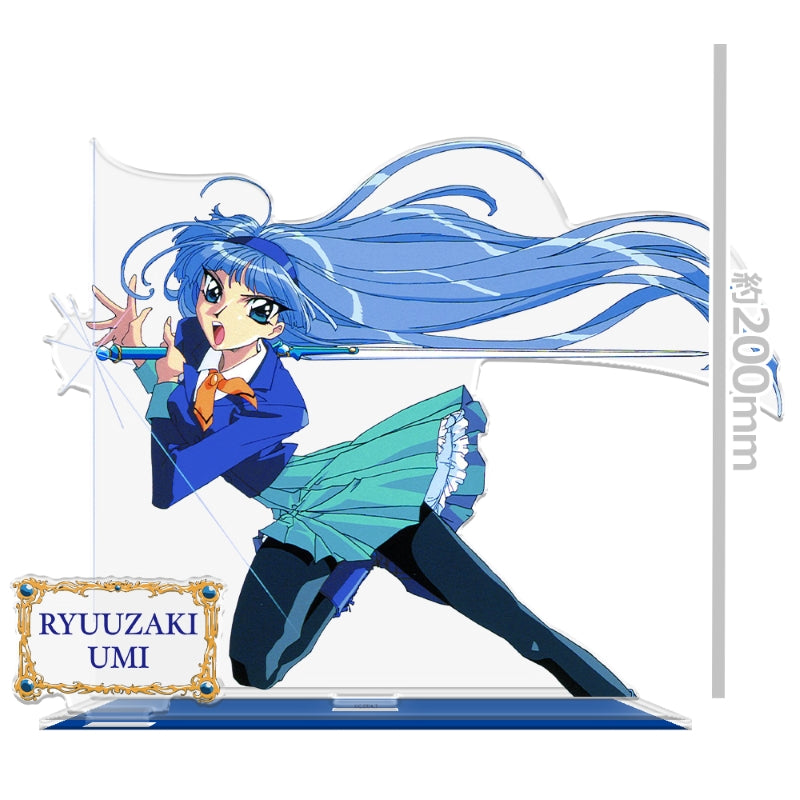 (Goods - Acrylic Stand) TV Anime - Magic Knight Rayearth BIG Acrylic Chara Stand Umi Ryuuzaki
