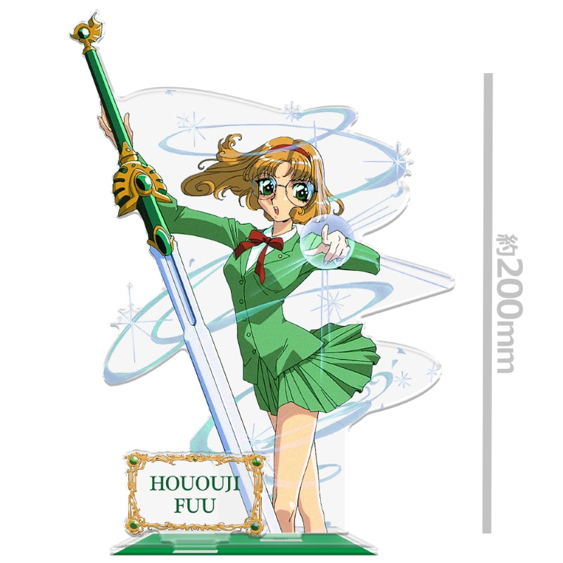 (Goods - Acrylic Stand) TV Anime - Magic Knight Rayearth BIG Acrylic Chara Stand Fuu Hououji