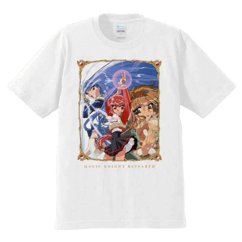 (Goods - Shirt) TV Anime - Magic Knight Rayearth T-shirt Hikaru & Umi & Fuu