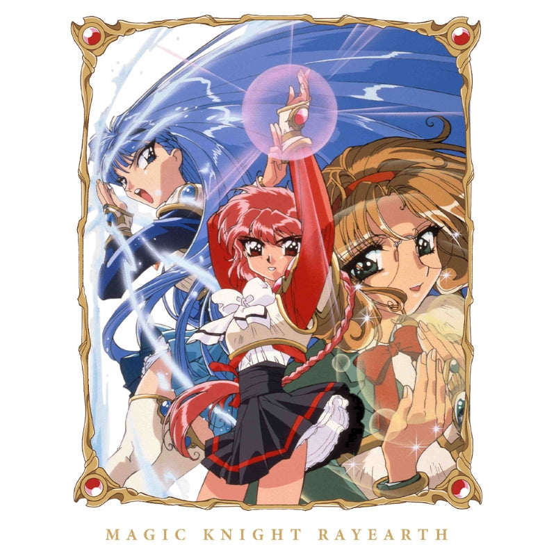 (Goods - Shirt) TV Anime - Magic Knight Rayearth T-shirt Hikaru & Umi & Fuu