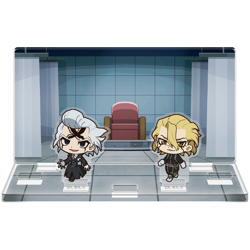 (Goods - Acrylic Stand) Dr. STONE Tsuitekku Acrylic Diorama Xeno & Stanley