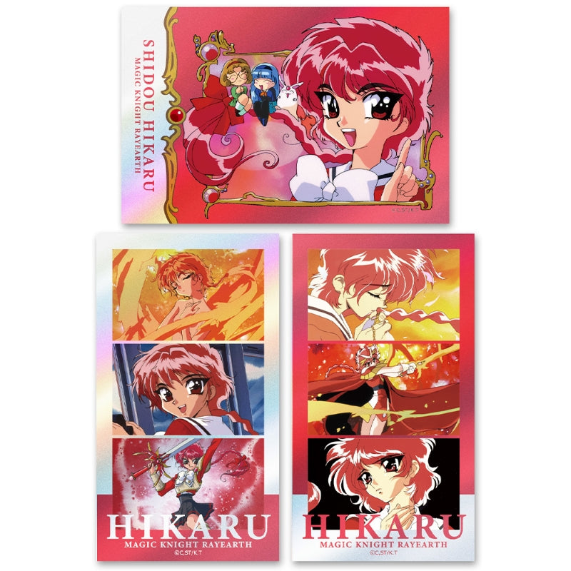 (Goods - Sticker) TV Anime - Magic Knight Rayearth Thumbnail Kira Sticker Set Hikaru Shidou