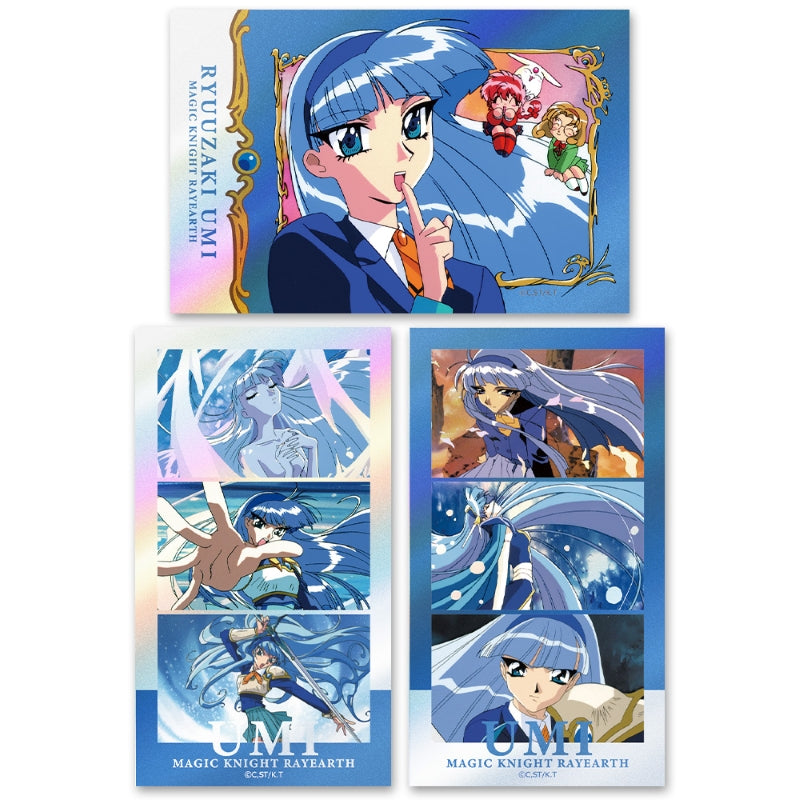 (Goods - Sticker) TV Anime - Magic Knight Rayearth Thumbnail Kira Sticker Set Umi Ryuuzaki
