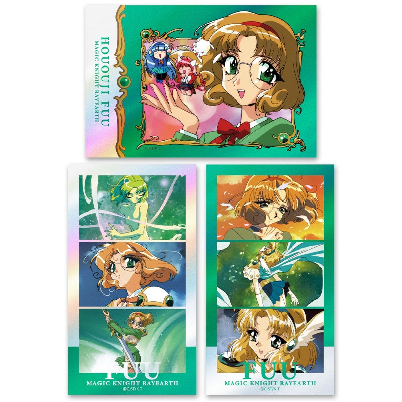 (Goods - Sticker) TV Anime - Magic Knight Rayearth Thumbnail Kira Sticker Set Fuu Hououji