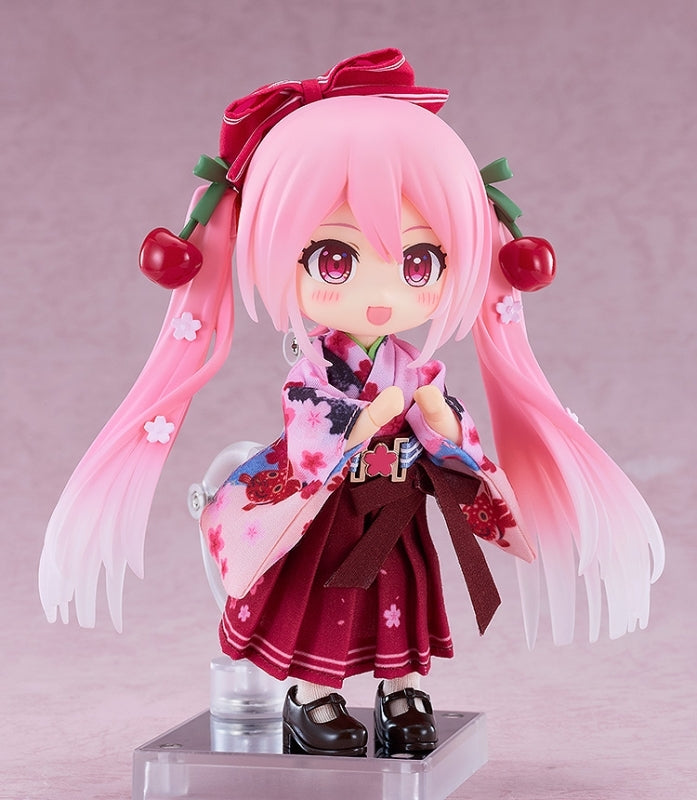 (Action Figure) Character Vocal Series 01: Hatsune Miku Nendoroid Doll Sakura Miku Hirohako 2025 Ver. (Hirosaki)