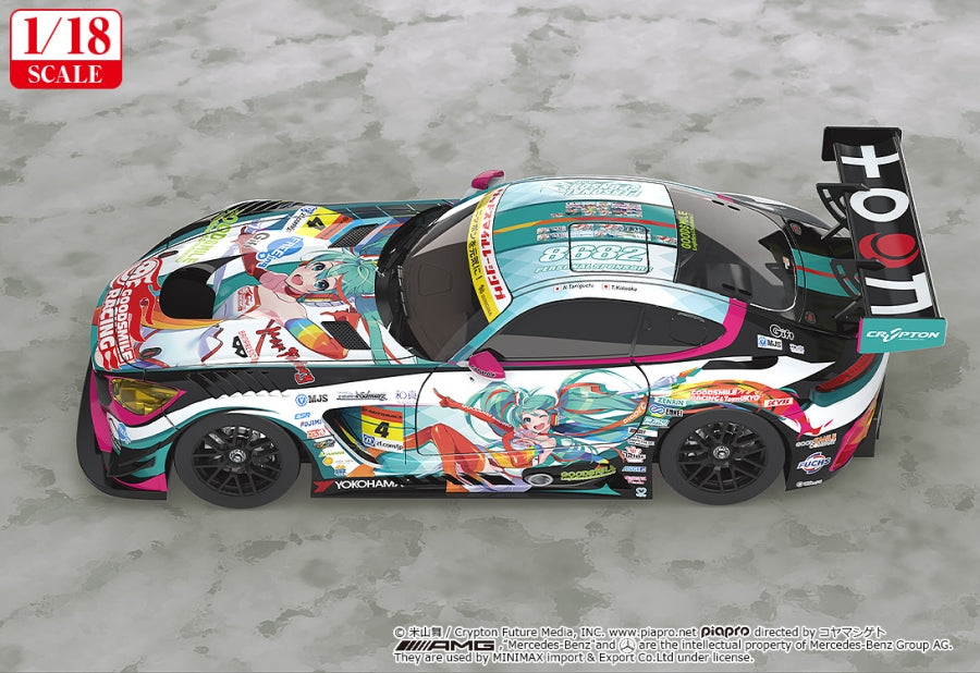 (Figure) Hatsune Miku GT Project Good Smile Hatsune Miku AMG 2016 SUPER GT Ver. 1/18 (Re-release)