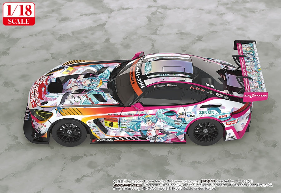 (Figure) Hatsune Miku GT Project Good Smile Hatsune Miku AMG 2021 SUPER GT 100th Race Commemorative Ver. 1/18 (Re-release)