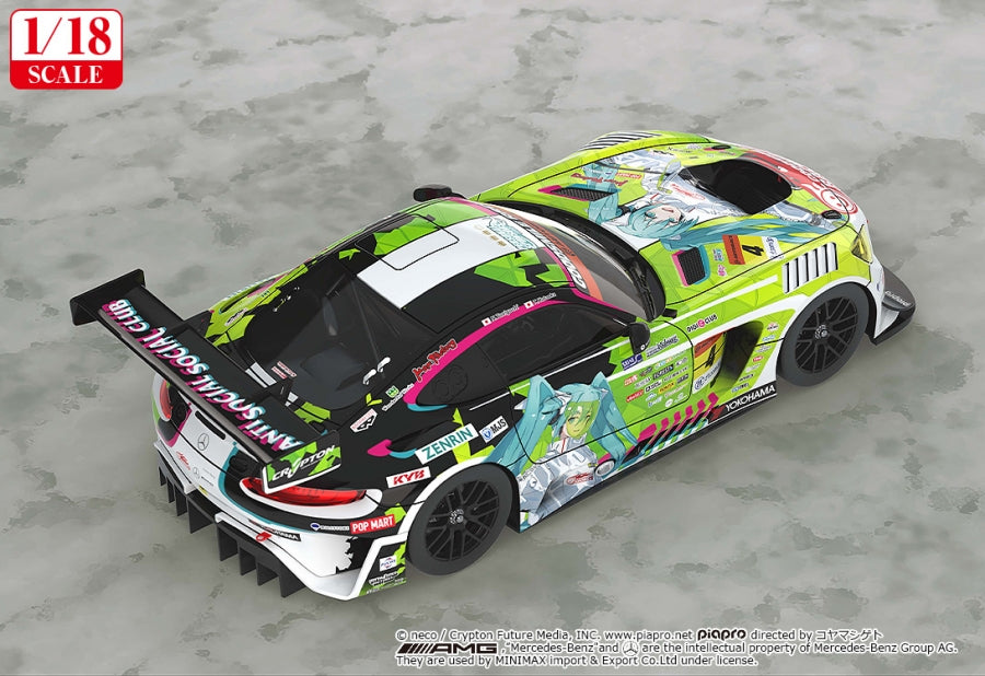 (Figure) Hatsune Miku GT Project Good Smile Hatsune Miku AMG 2022 Season Opening Ver. 1/18 (Re-release)