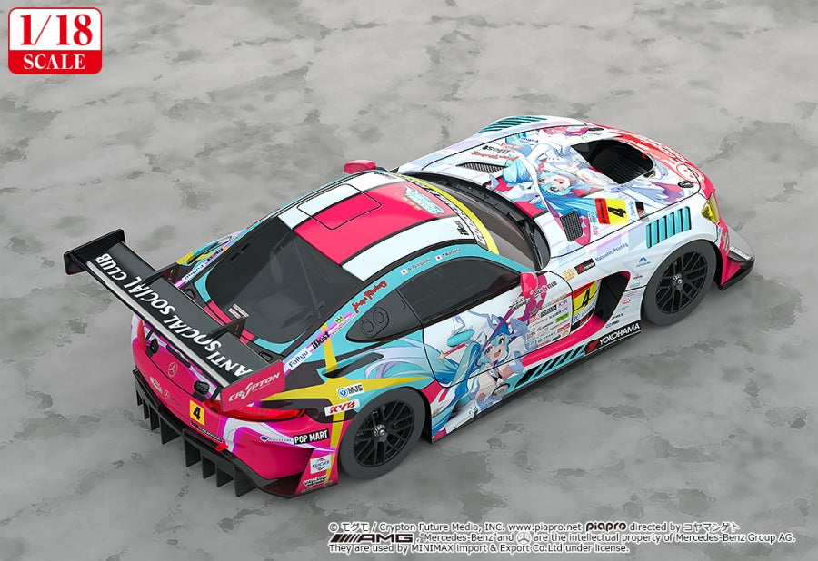 (Figure) Hatsune Miku GT Project Good Smile Hatsune Miku AMG 2024 Season Opening Ver. 1/18 (Re-release)