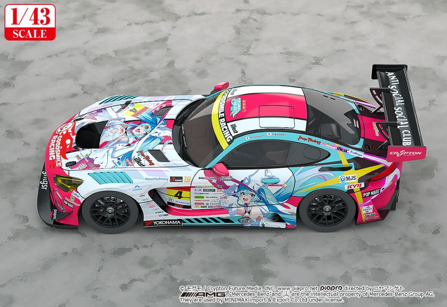 (Figure) Hatsune Miku GT Project Good Smile Hatsune Miku AMG 2024 Season Opening Ver. 1/43 (Re-release)