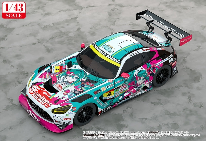 (Figure) Hatsune Miku GT Project Good Smile Hatsune Miku AMG 2025 Season Opening Ver. 1/43 (Re-release)