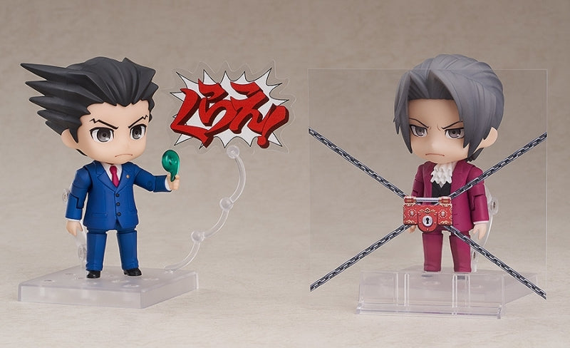 (Action Figure) Ace Attorney Nendoroid Miles Edgeworth (Re-release)