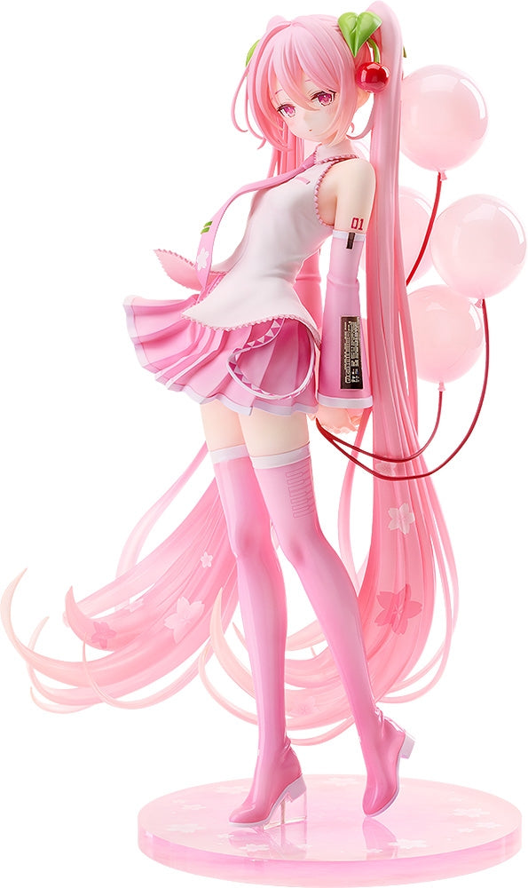 (Bishojo Figure) Character Vocal Series 01: Hatsune Miku G.S. Collection Sakura Miku: GSC Illustration Contest Ver. 1/7 Complete Figure