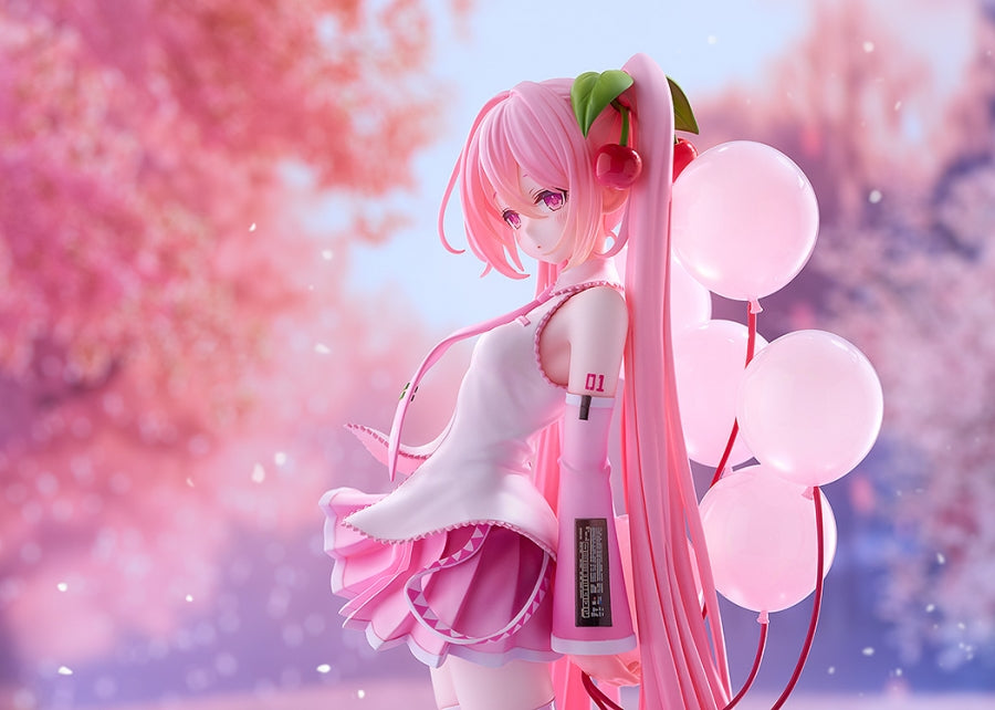 (Bishojo Figure) Character Vocal Series 01: Hatsune Miku G.S. Collection Sakura Miku: GSC Illustration Contest Ver. 1/7 Complete Figure
