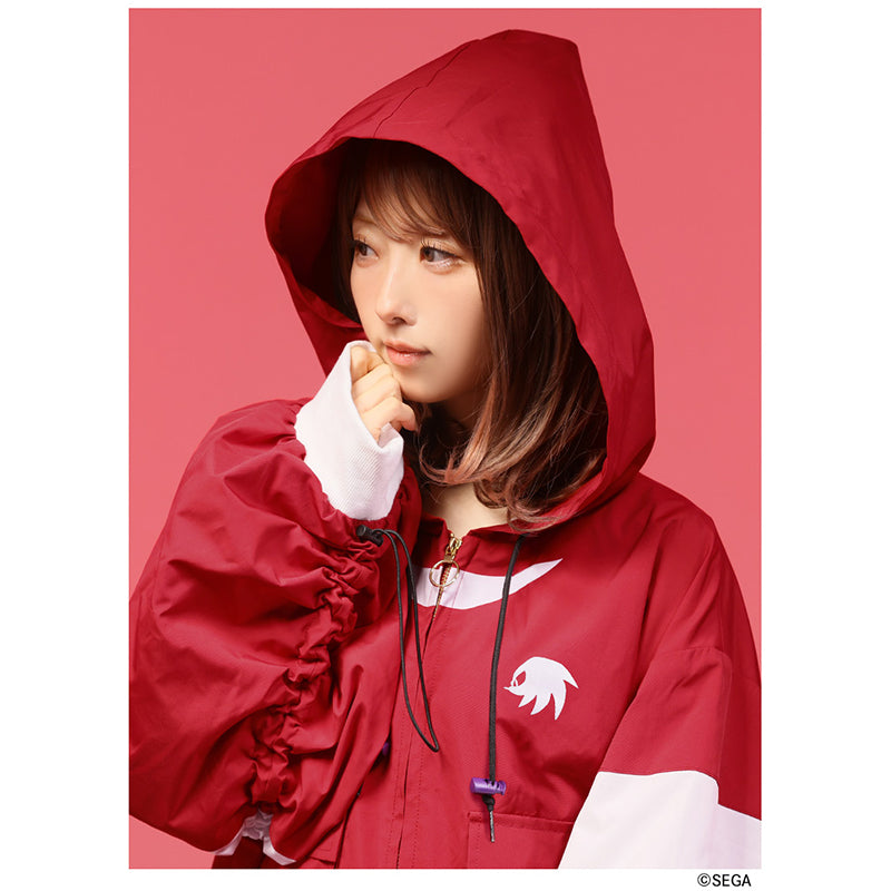(Goods - Outerwear) Sonic the Hedgehog x Favorite Collab * Knuckles - Powerful Echidna Hooded Jacket with Convertible Sleeves