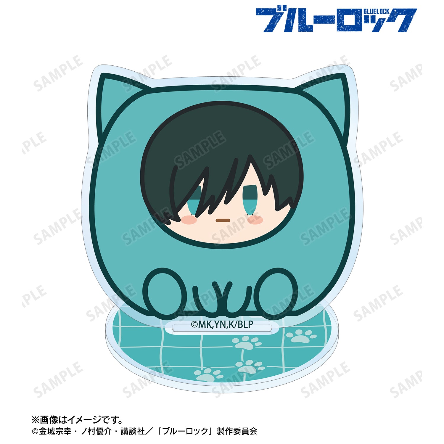 (Goods - Acrylic Stand) Blue Lock Rin Itoshi Kemocube Acrylic Stand
