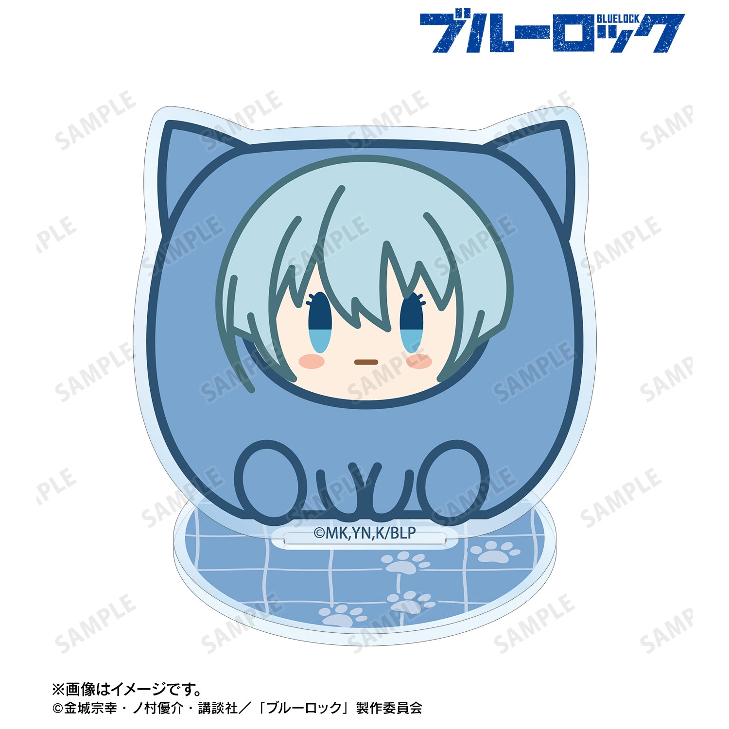 (Goods - Acrylic Stand) Blue Lock You Hiori Kemocube Acrylic Stand