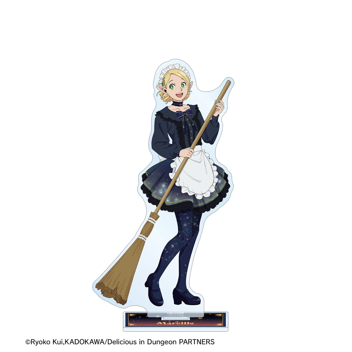 (Goods - Acrylic Stand) Delicious in Dungeon Exclusive Art Marcille Starry Sky Maid, Butler ver. BIG Acrylic Stand