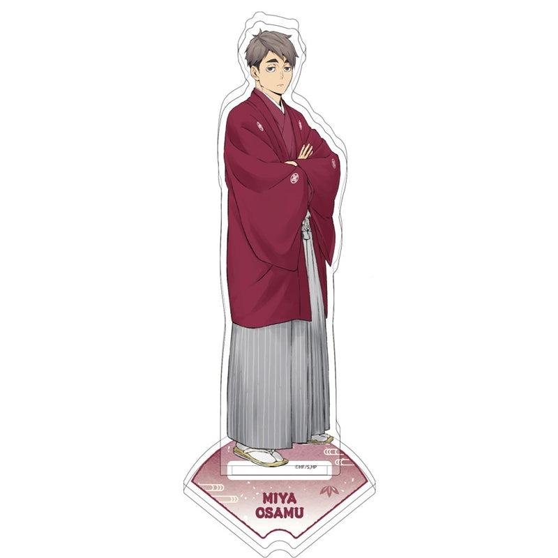 (Goods - Stand Pop) Haikyu!! Acrylic Stand Osamu Miya Karasuno/Inarizaki New Year Ver.