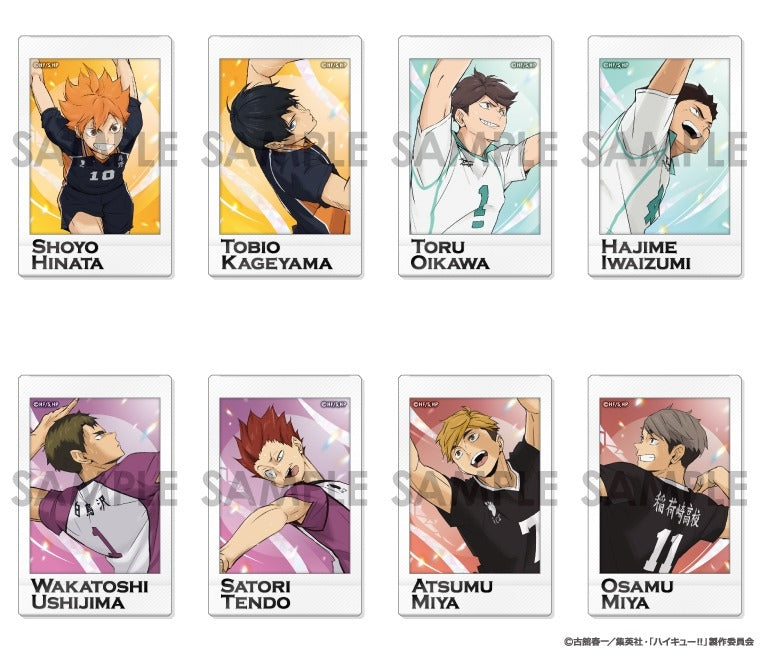(1BOX=8)(Goods - Bromide) Haikyu!! Chara Snap Collection Vol. 9 BOX A