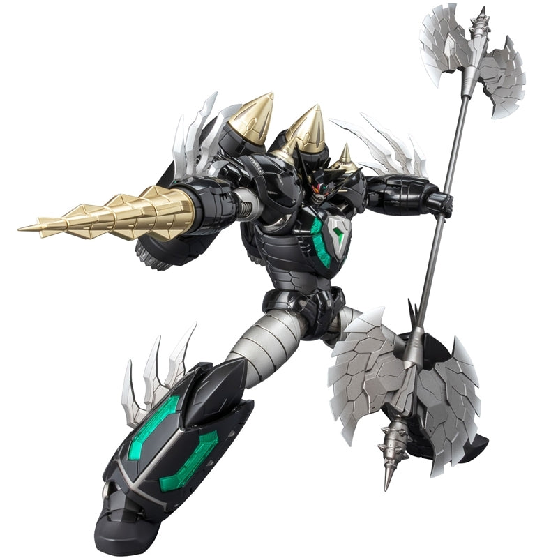(Action Figure) RIOBOT Dynamic Work Shin Getter Dragon Black VER. Posable Figure
