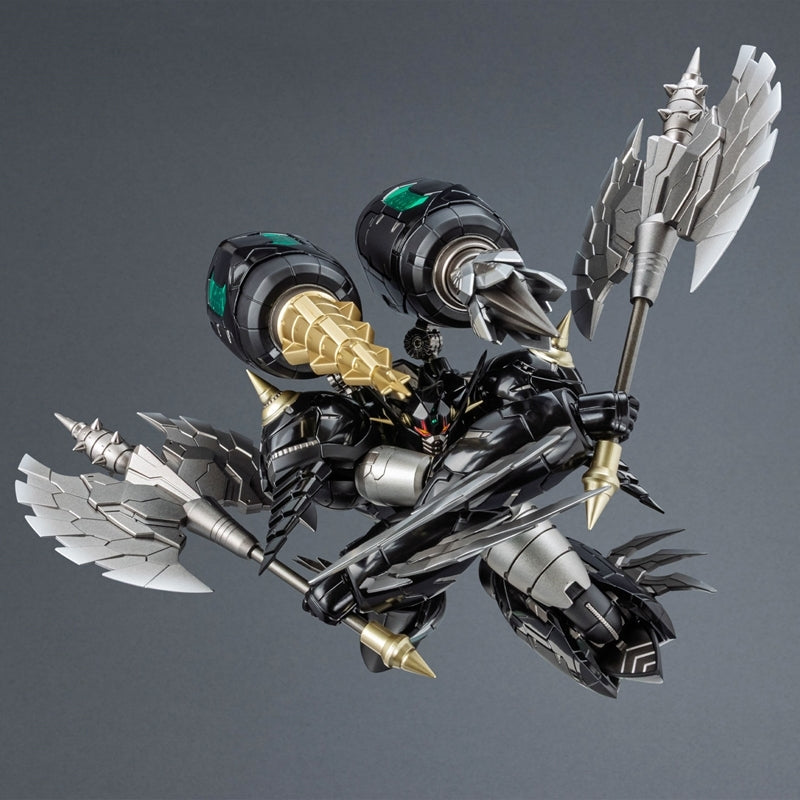 (Action Figure) RIOBOT Dynamic Work Shin Getter Dragon Black VER. Posable Figure