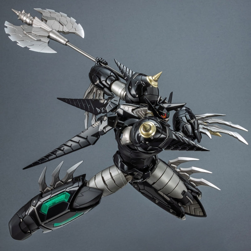 (Action Figure) RIOBOT Dynamic Work Shin Getter Dragon Black VER. Posable Figure