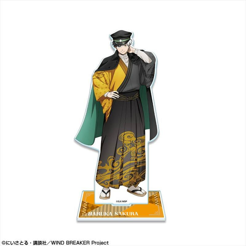 (Goods - Acrylic Stand) TV Anime WIND BREAKER Acrylic Stand Design 01 (Haruka Sakura/Retro Modern ver.) (feat. Exclusive Art)