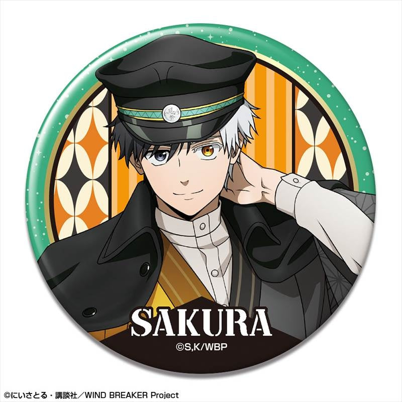 (1BOX=12)(Goods - Badge) TV Anime WIND BREAKER Set of 12 Trading Button Badge (Retro Modern ver.) (feat. Exclusive Art)
