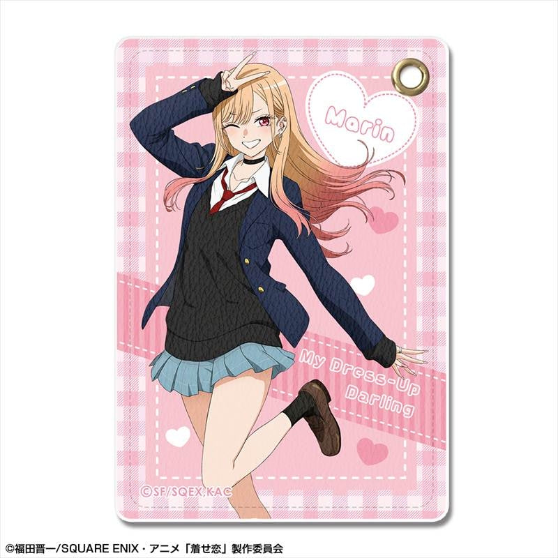 (Goods - Pass Case) TV Anime - My Dress-Up Darling Season 2 Leather Pass Case Design 01 (Marin Kitagawa)