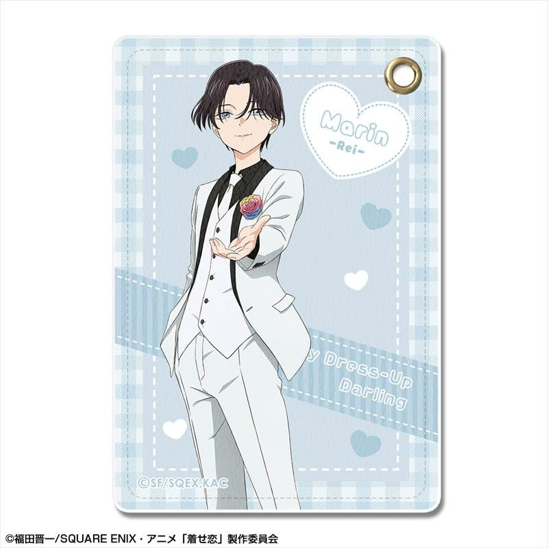 (Goods - Pass Case) TV Anime - My Dress-Up Darling Season 2 Leather Pass Case Design 03 (Marin (Rei))