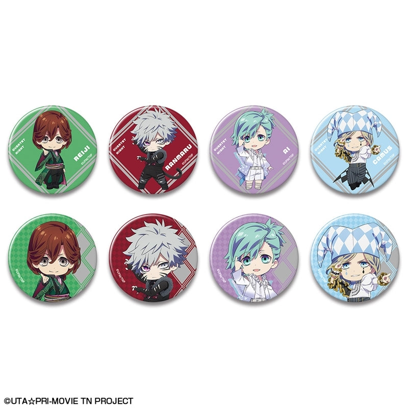 (1BOX=8)(Goods - Badge) Uta no Prince-sama The Movie TABOO NIGHT XXXX Set of 8 Trading Button Badge