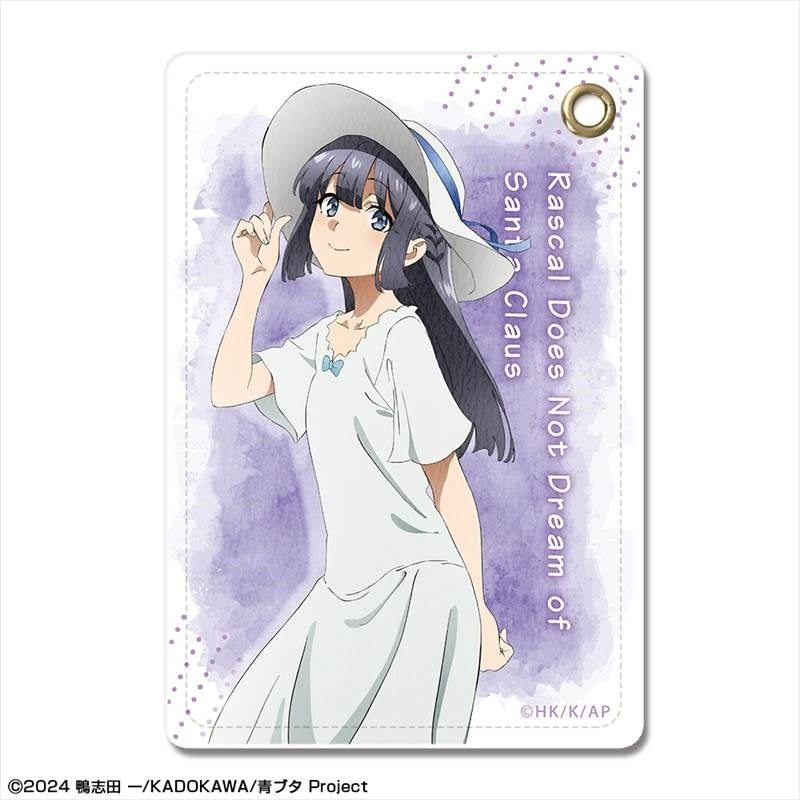 (Goods - Pass Case) Rascal Does Not Dream of Santa Claus Pass Case Design 02 (Shoko Makinohara)