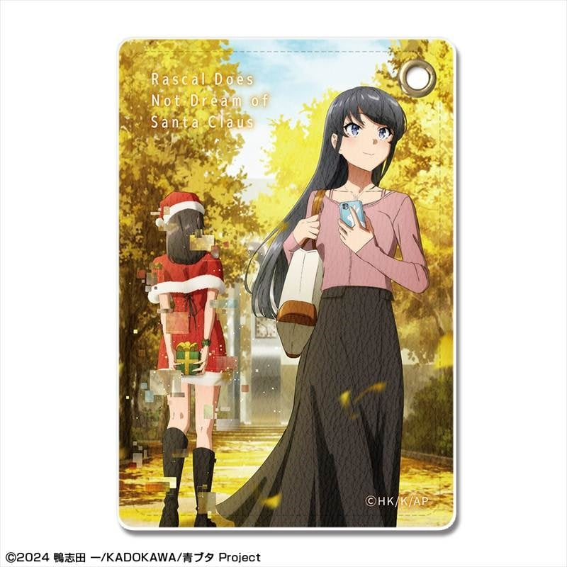 (Goods - Pass Case) Rascal Does Not Dream of Santa Claus Pass Case Design 04 (Anime Key Visual)