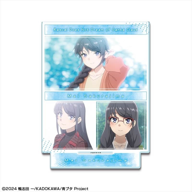 (Goods - Acrylic Stand) Rascal Does Not Dream of Santa Claus Acrylic Stand Design 01 (Mai Sakurajima)