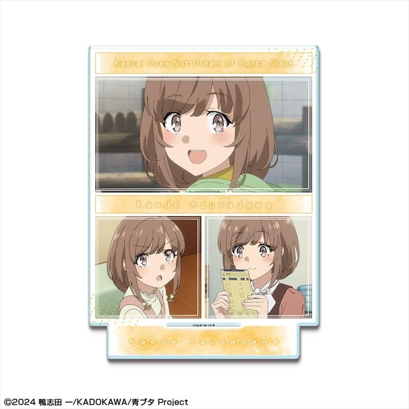(Goods - Acrylic Stand) Rascal Does Not Dream of Santa Claus Acrylic Stand Design 04 (Kaede Azusagawa)