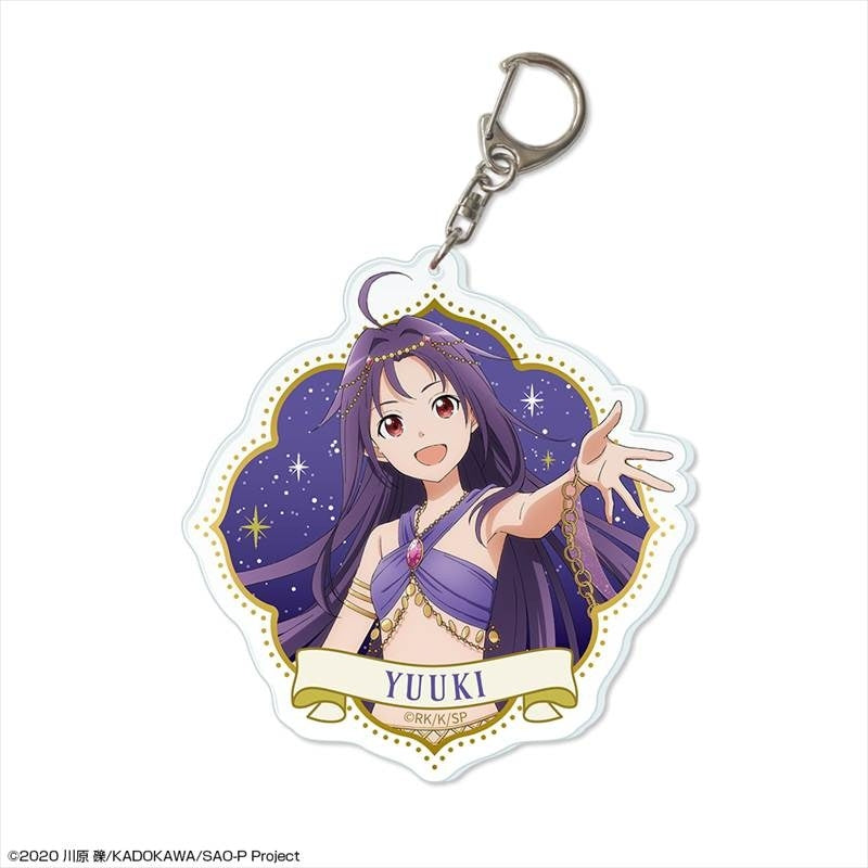 (Goods - Keychain) Sword Art Online Big Acrylic Keychain Design 04 (Yuuki/Dancer ver.) (feat. Exclusive Art)