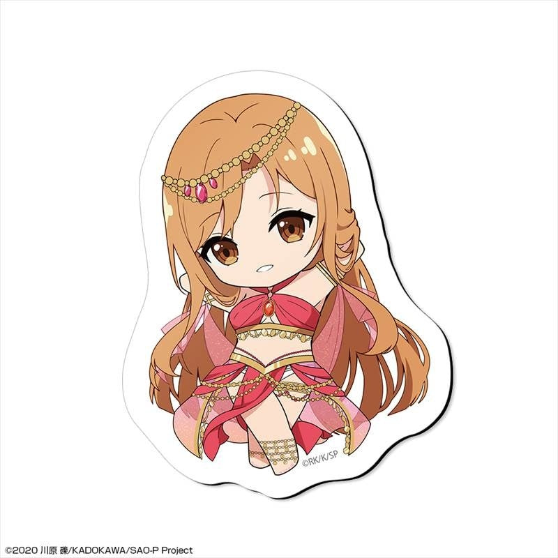 (Goods - Magnet) Sword Art Online Magnet Sheet Design 01 (Asuna/Chibi Chara Dancer ver.)