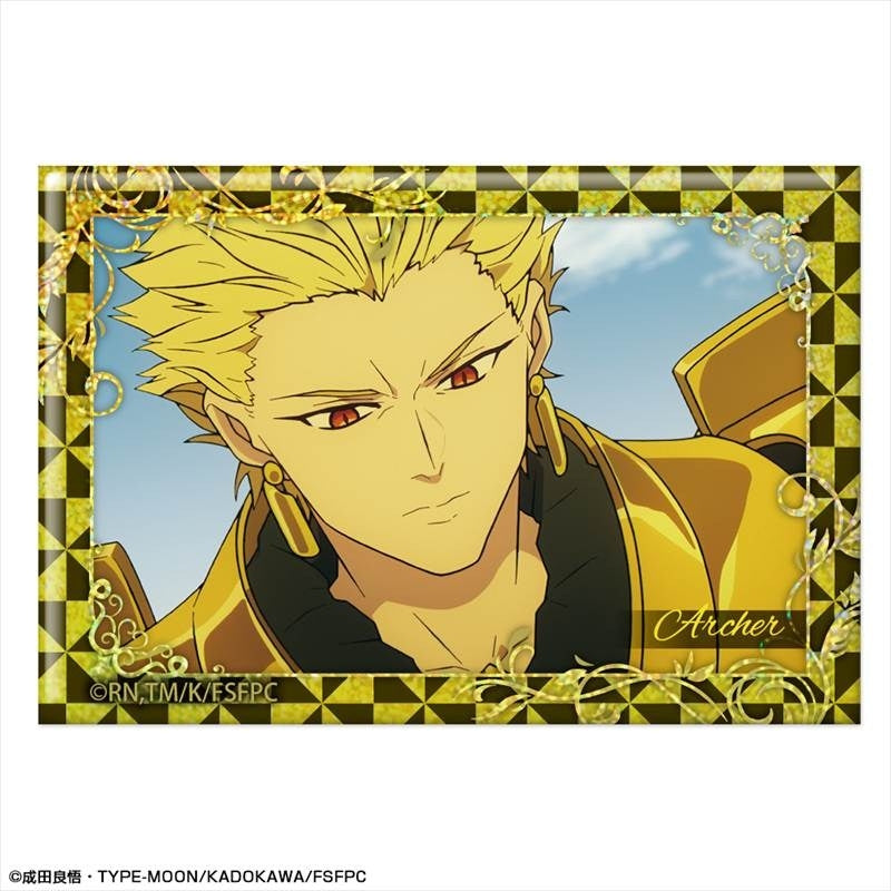 (Goods - Badge) TV Anime Fate/strange Fake Holographic Button Badge Design 09 (Archer/C)
