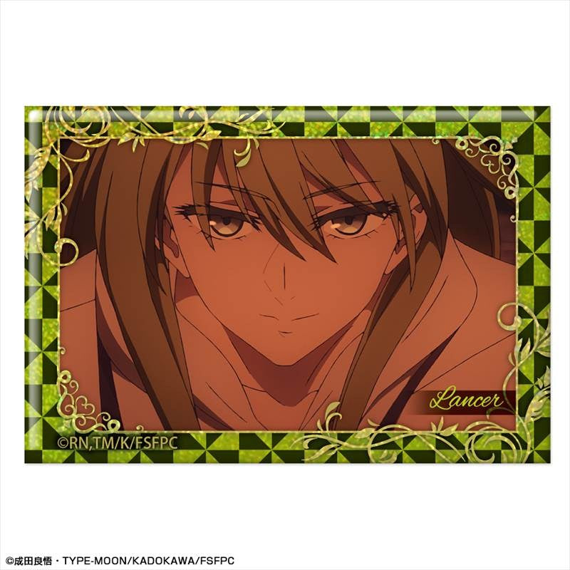 (Goods - Badge) TV Anime Fate/strange Fake Holographic Button Badge Design 11 (Lancer/B)