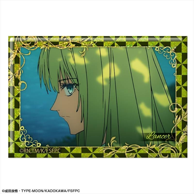 (Goods - Badge) TV Anime Fate/strange Fake Holographic Button Badge Design 12 (Lancer/C)