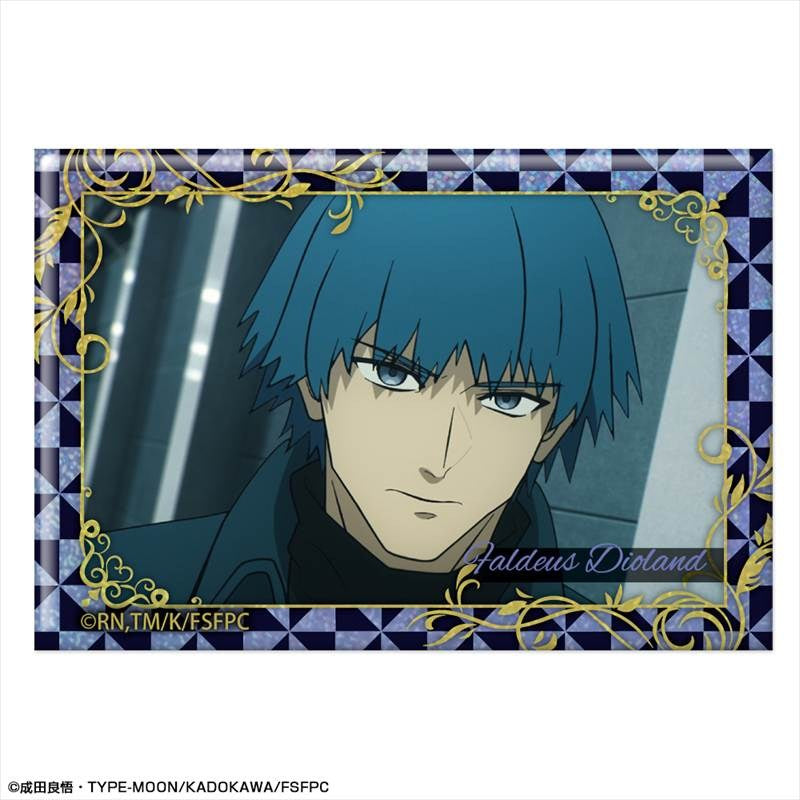 (Goods - Badge) TV Anime Fate/strange Fake Holographic Button Badge Design 15 (Faldeus Dioland)