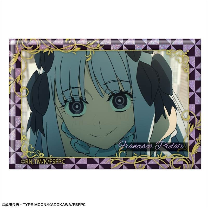 (Goods - Badge) TV Anime Fate/strange Fake Holographic Button Badge Design 16 (Francesca Prelati/A)